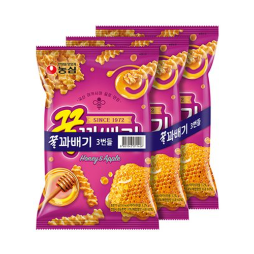 농심)꿀꽈배기3번들 3P